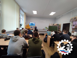 Встреча студентов с Луговым Вадимом Леонидовичем